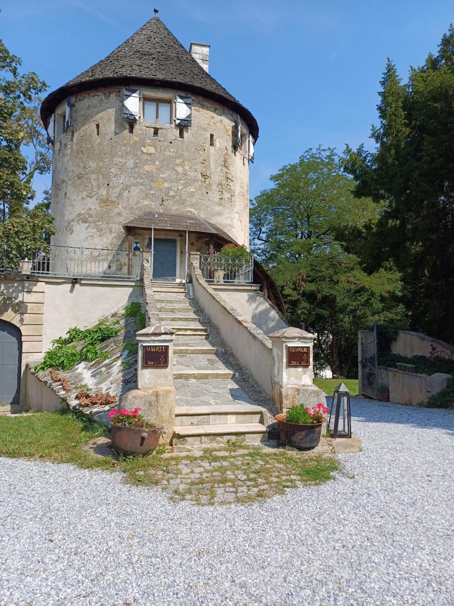 Der Turm Leiben Apartments Exteriér fotografie